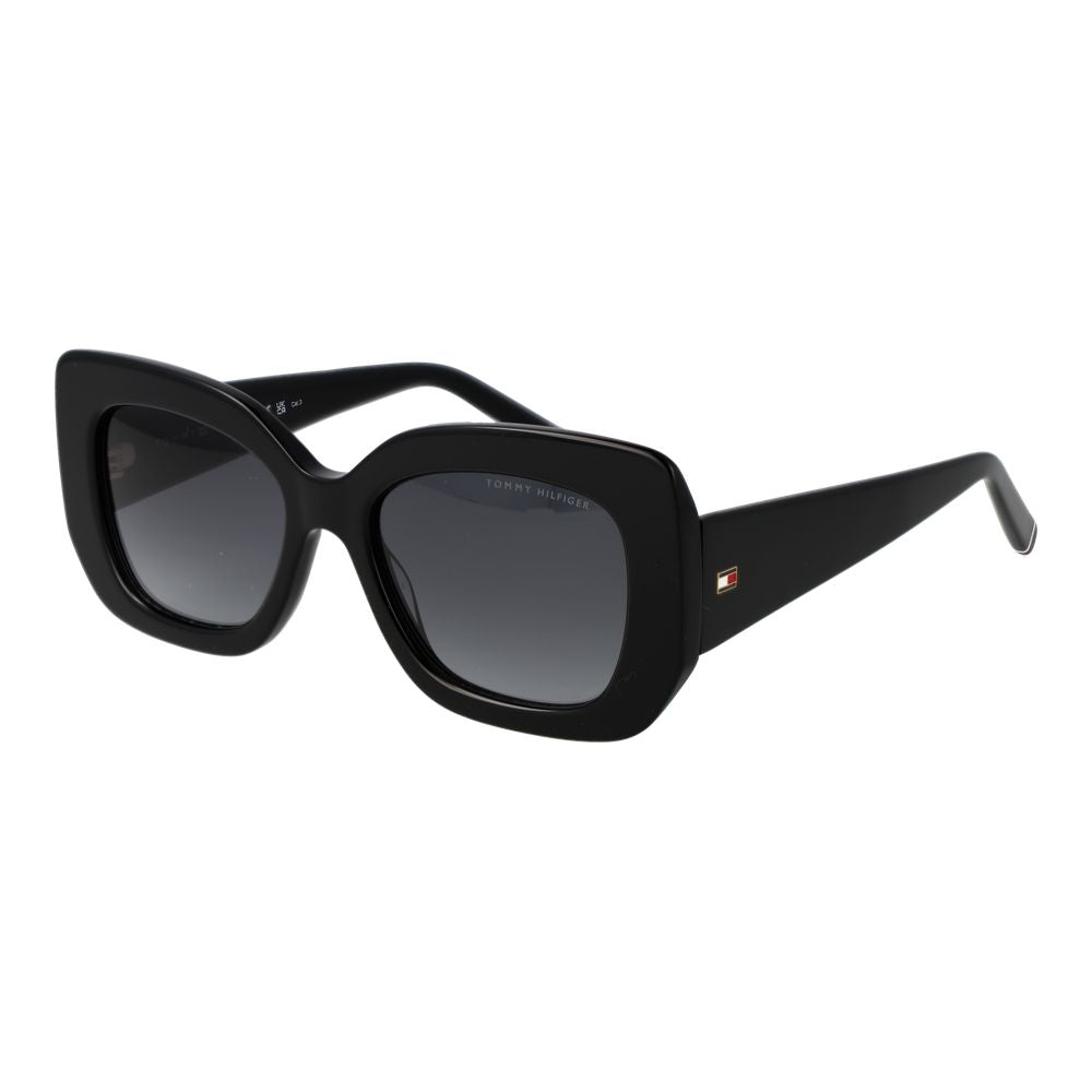 Tommy Hilfiger – Schwarze Sonnenbrille für Damen