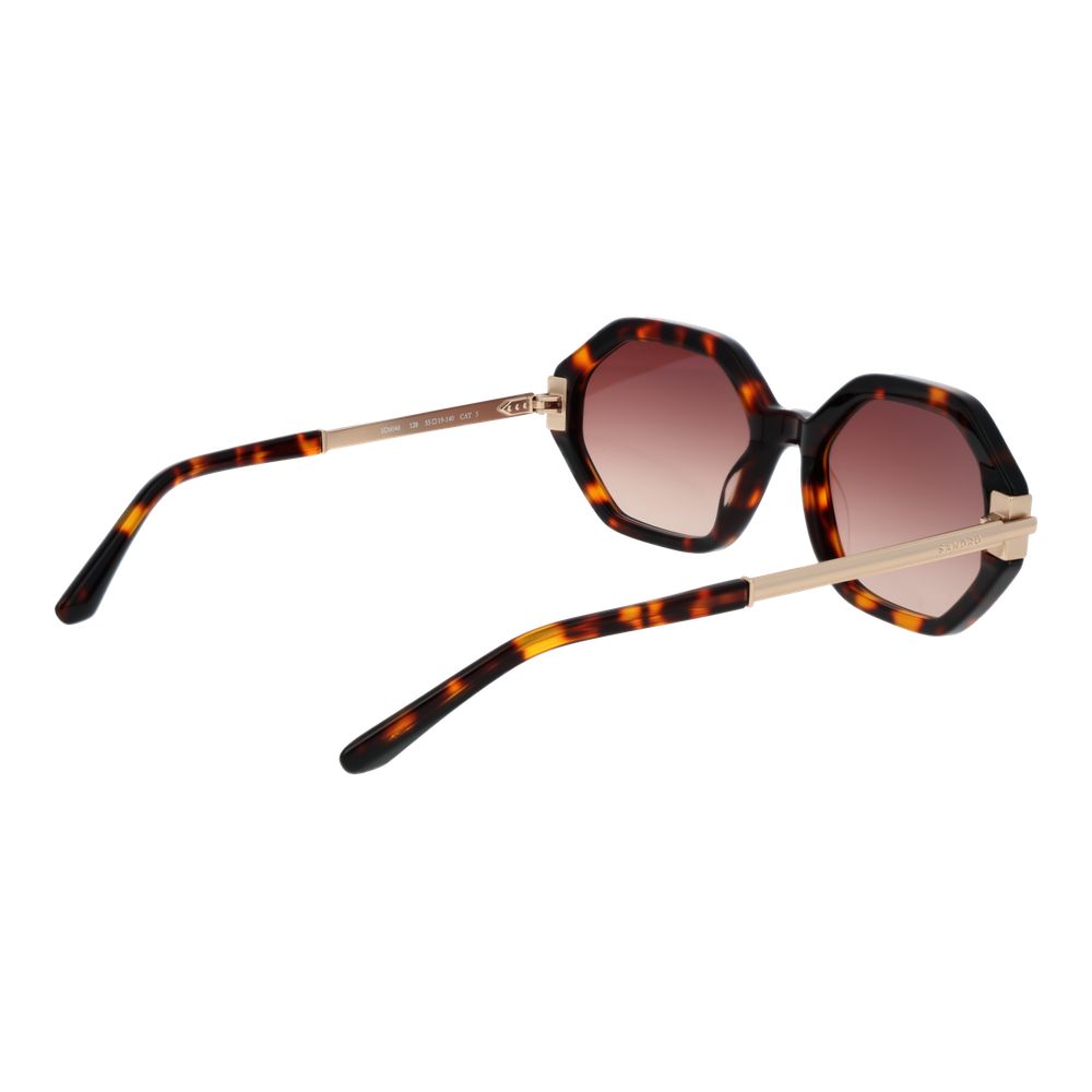 Sandro Braune Damen-Sonnenbrille