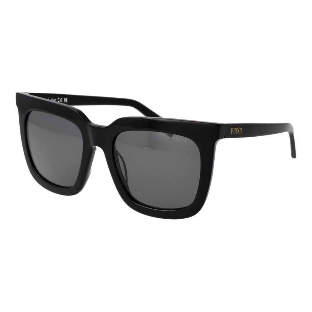 Emilio Pucci Schwarze Damen-Sonnenbrille