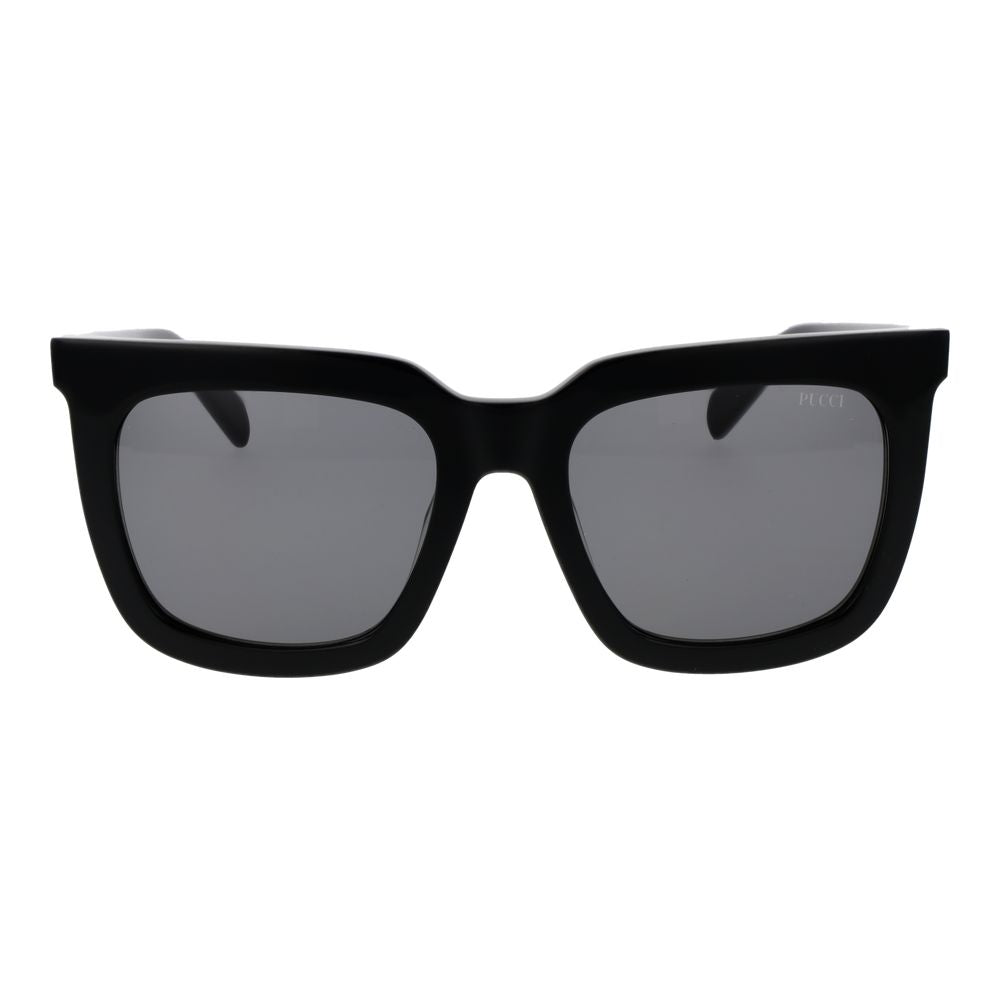 Emilio Pucci Schwarze Damen-Sonnenbrille