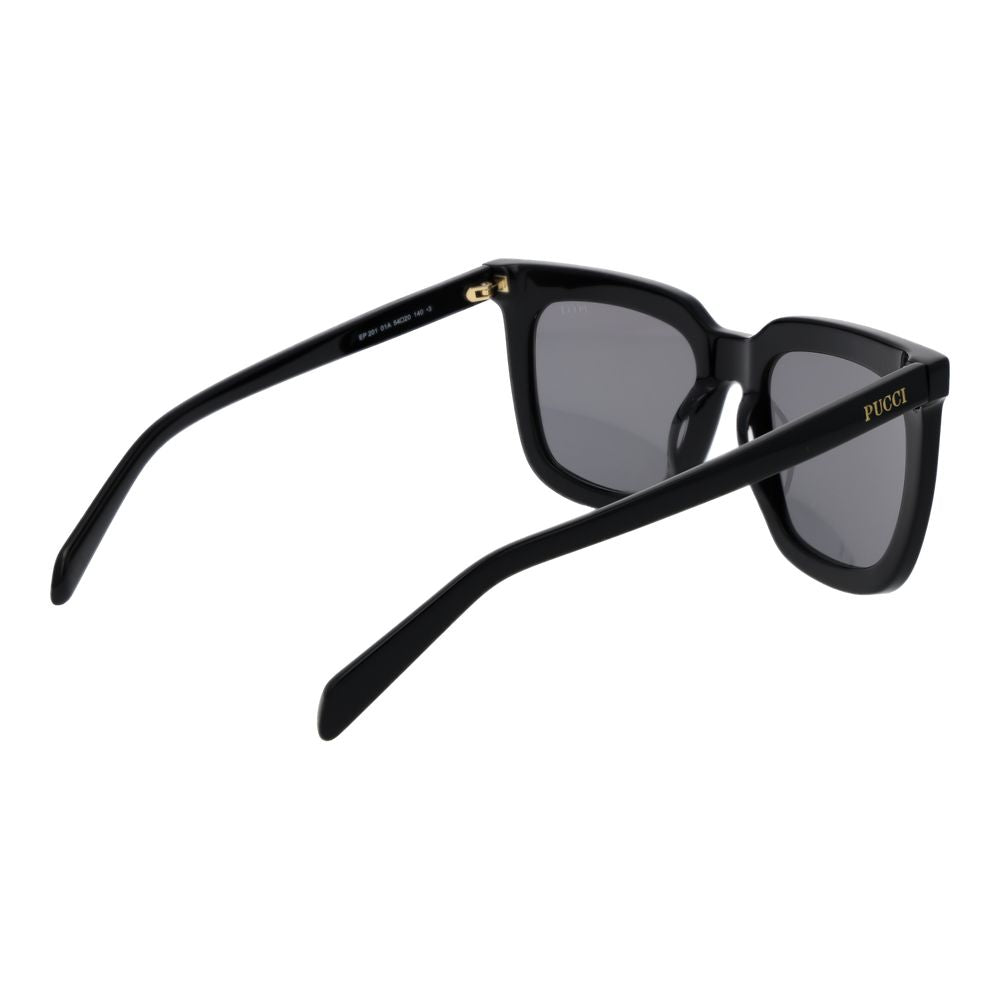 Emilio Pucci Schwarze Damen-Sonnenbrille