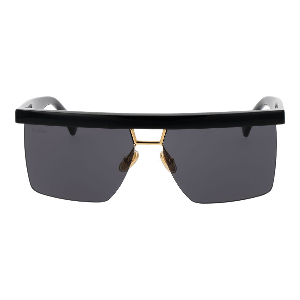 Max Mara – Schwarze Sonnenbrille für Damen