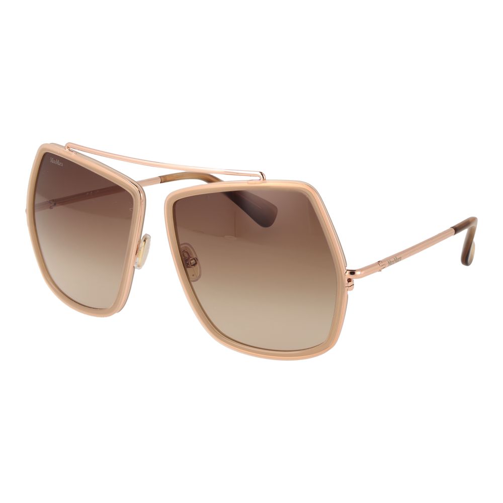 Max Mara Beige Damen Sonnenbrille