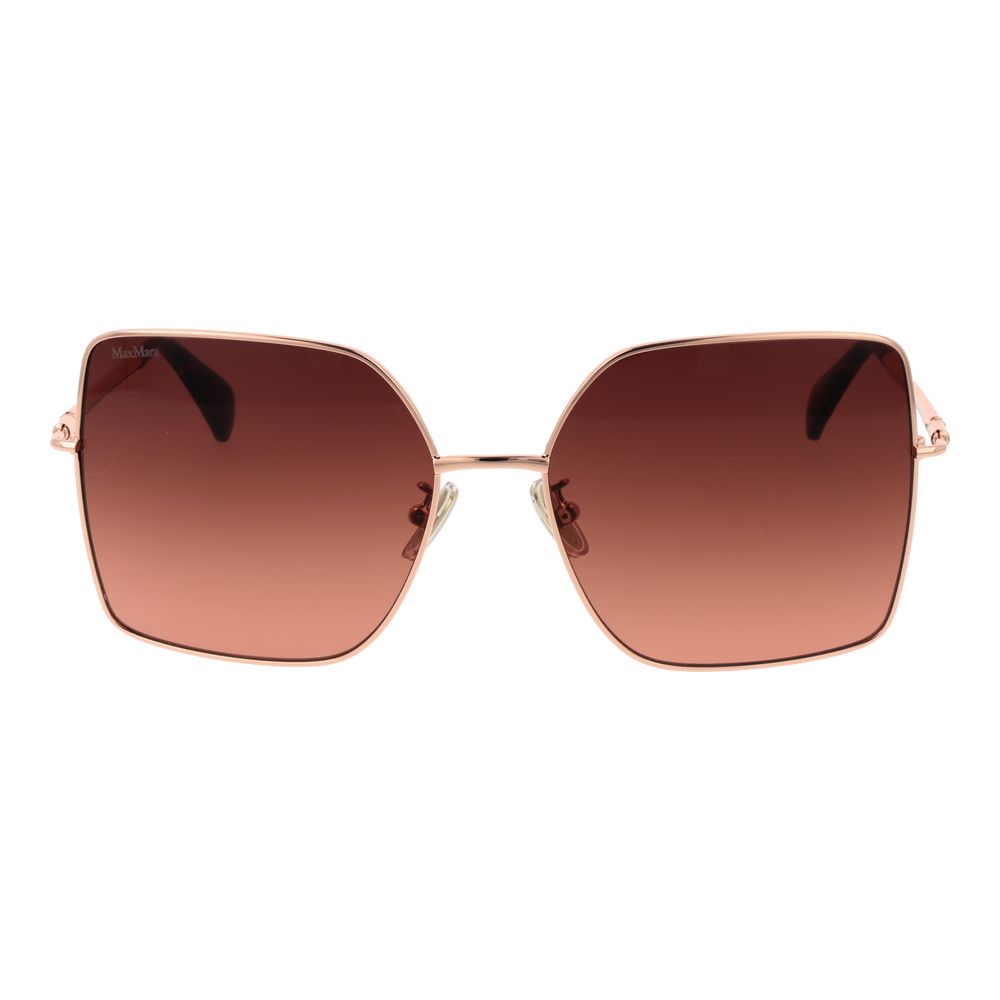 Max Mara Roségold Damen Sonnenbrille