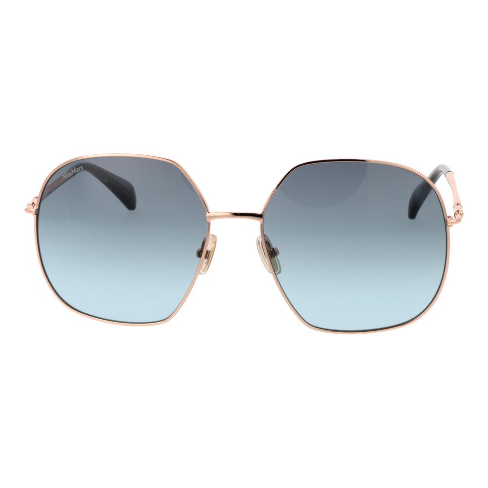 Max Mara Roségold Damen Sonnenbrille