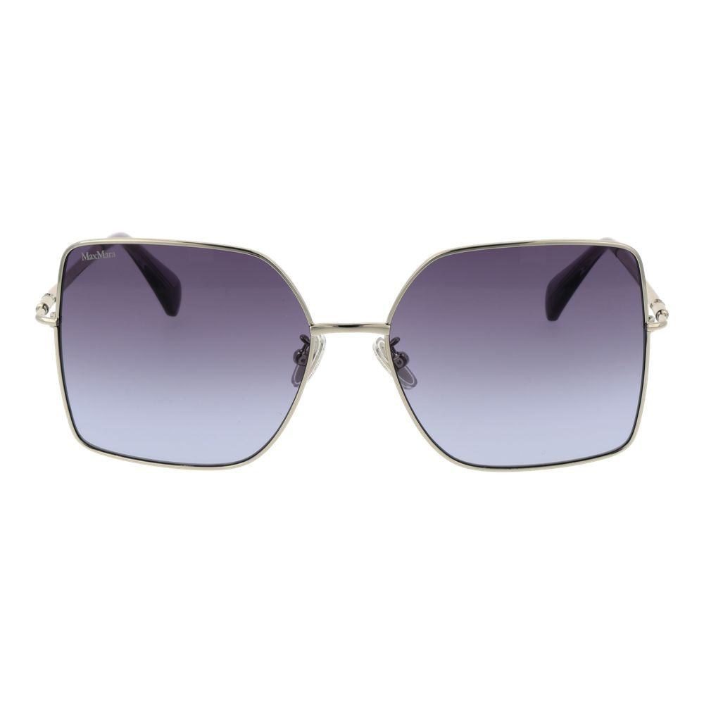 Max Mara Silber Damen Sonnenbrille