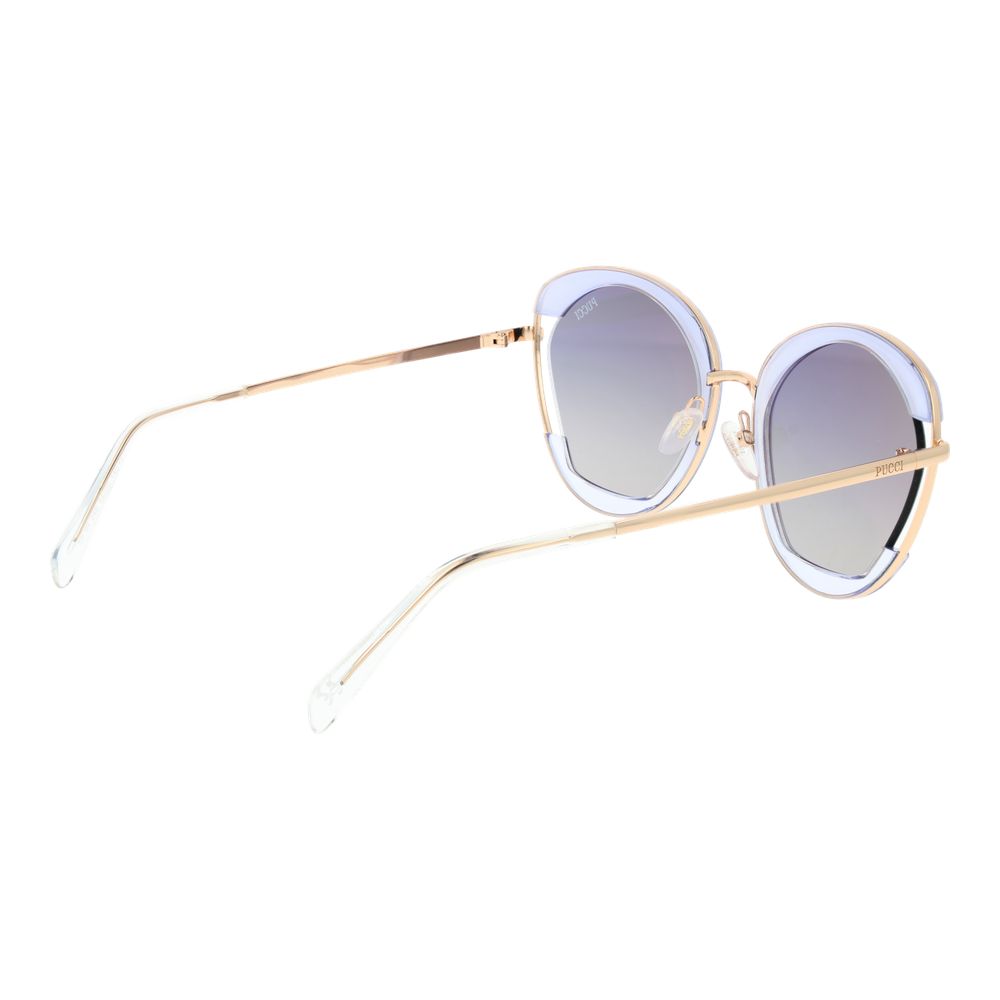 Emilio Pucci Gold Damen Sonnenbrille