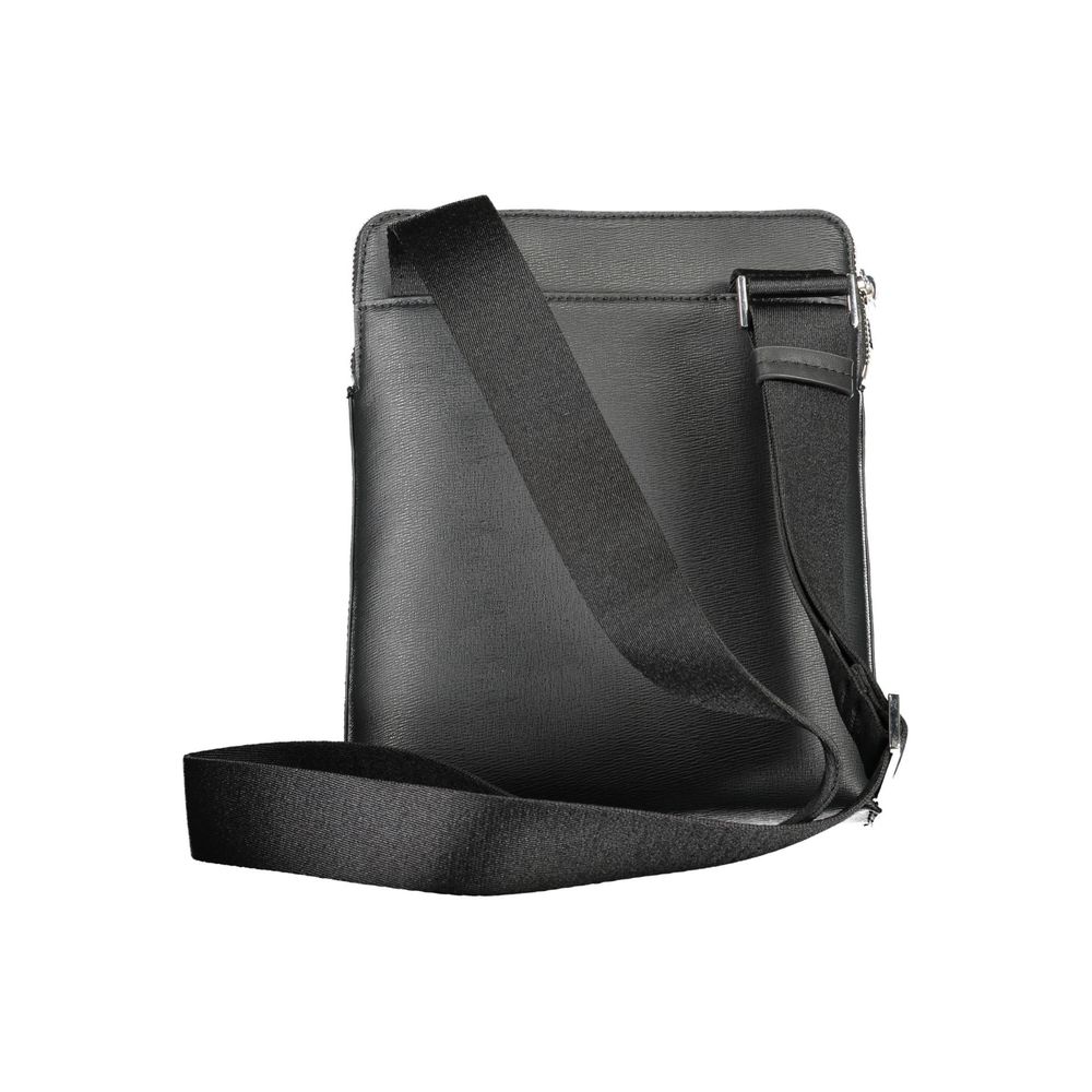 Calvin Klein – Schwarze Polyester-Umhängetasche