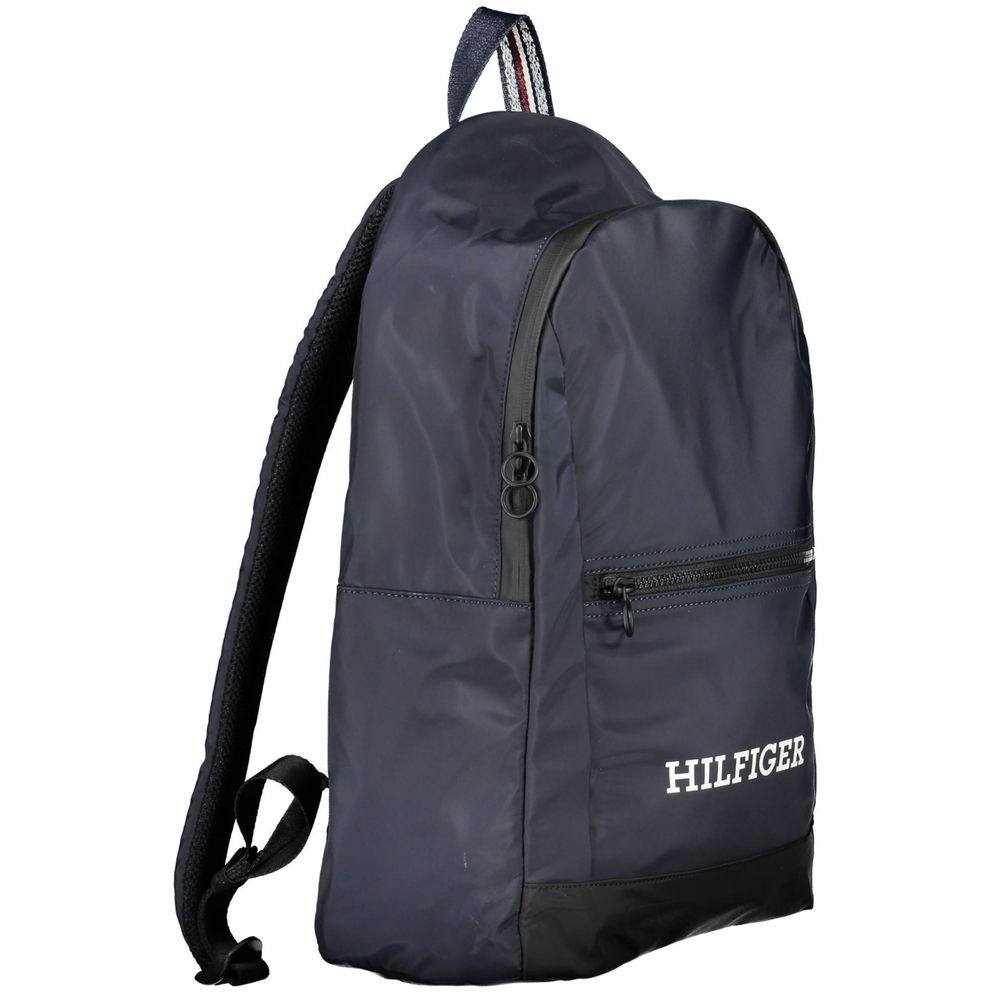 Tommy Hilfiger Blue Polyester Backpack