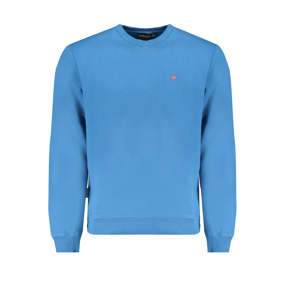 Blauer Baumwollpullover von Napapijri