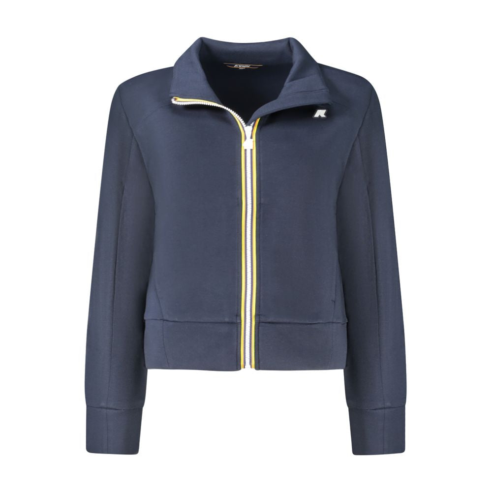 K-WAY Blue Polyester Women Sweater