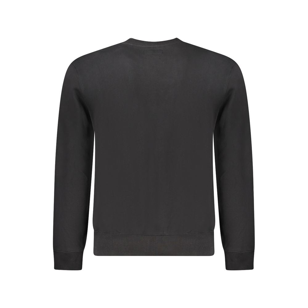 Guess Jeans – Schwarzer Baumwollpullover