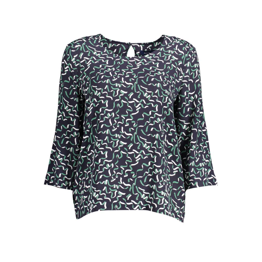 Gant – Blauer Viskosepullover