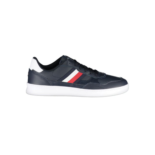 Tommy Hilfiger – Blauer Polyester-Sneaker