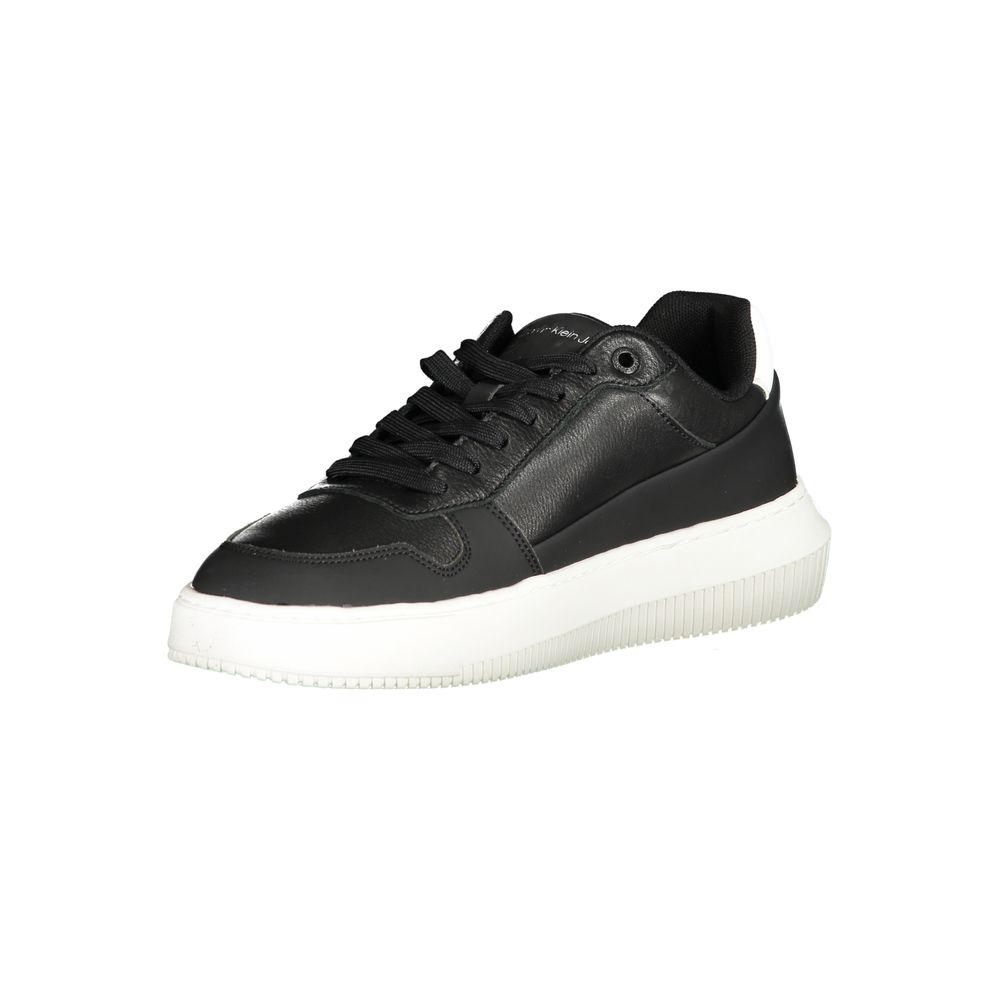 Calvin Klein – Schwarzer Polyester-Sneaker