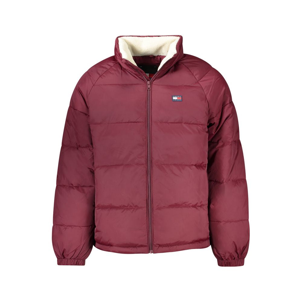 Tommy Hilfiger – Rote Polyamidjacke
