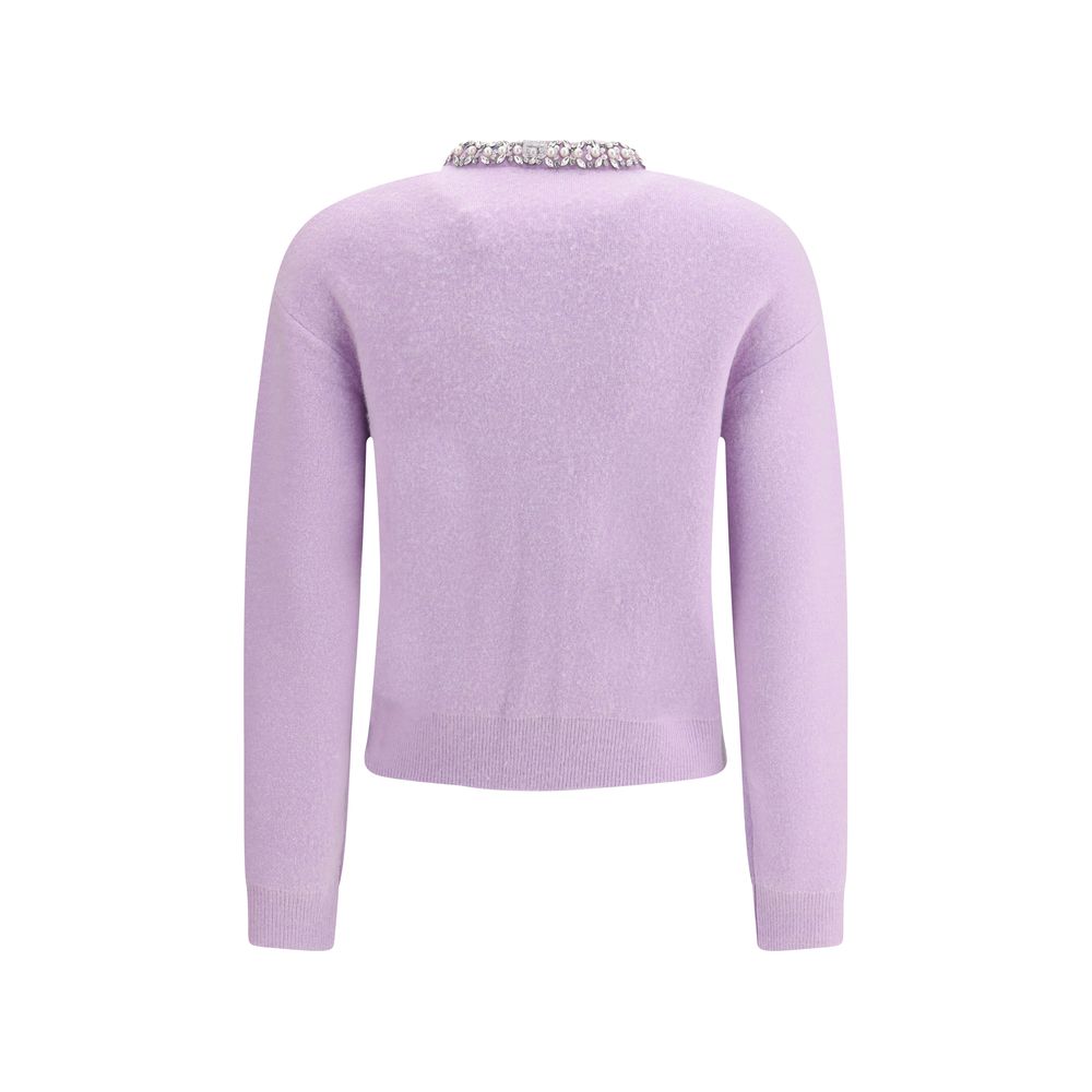 Self-Portrait Jeweled Cardigan