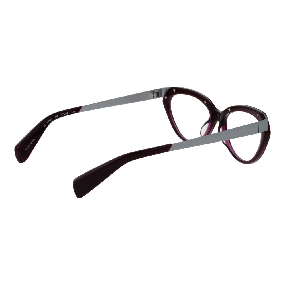 Yohji Yamamoto Lila Unisex Optische Rahmen