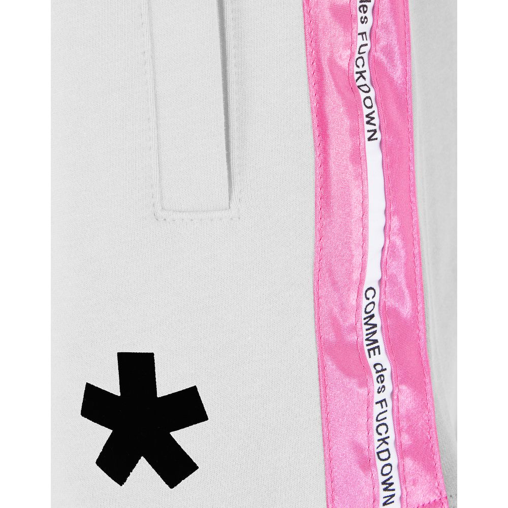 Comme Des Fuckdown – Weiße Baumwollshorts