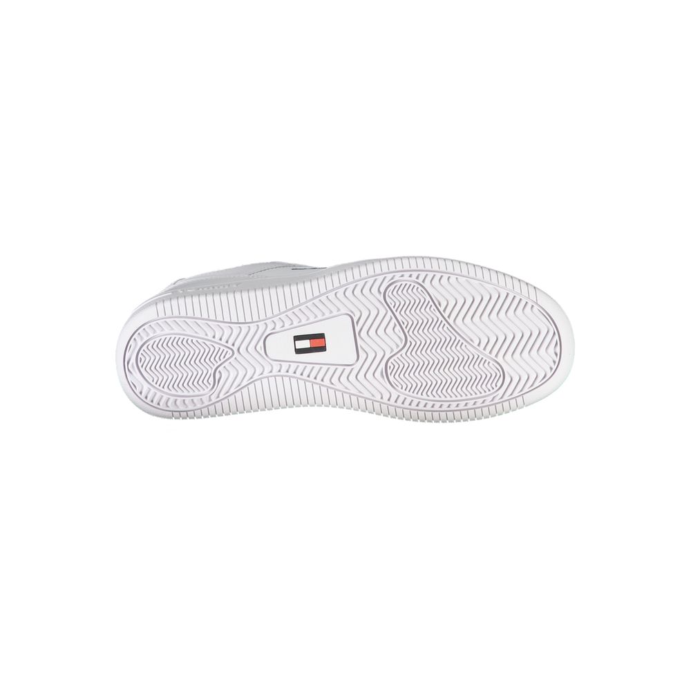 Tommy Hilfiger – Weiße Polyester-Sneaker