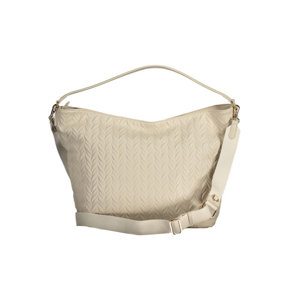Mario Valentino – Weiße Polyethylen-Handtasche