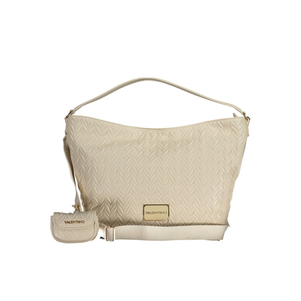 Mario Valentino – Weiße Polyethylen-Handtasche