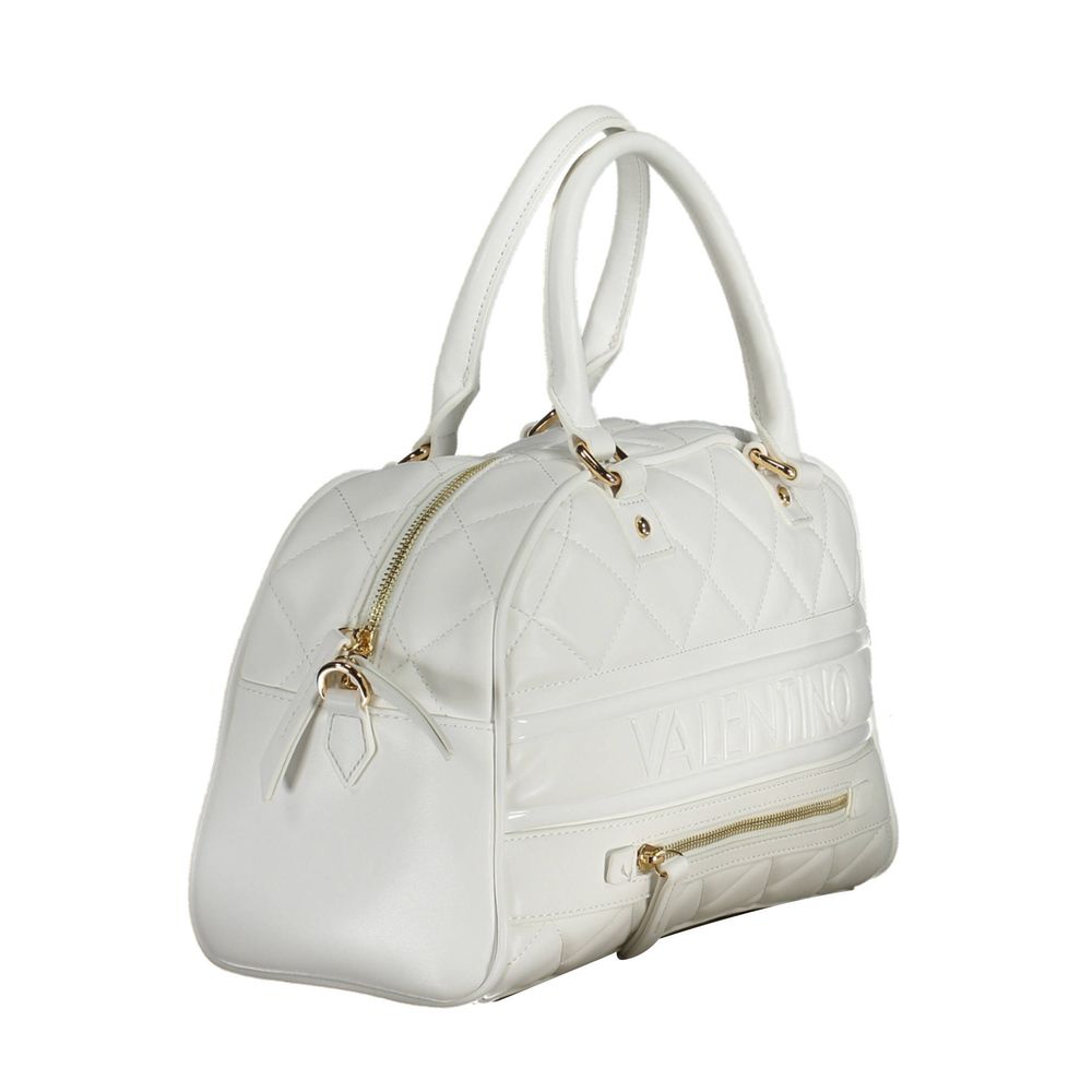 Mario Valentino – Weiße Polyethylen-Handtasche