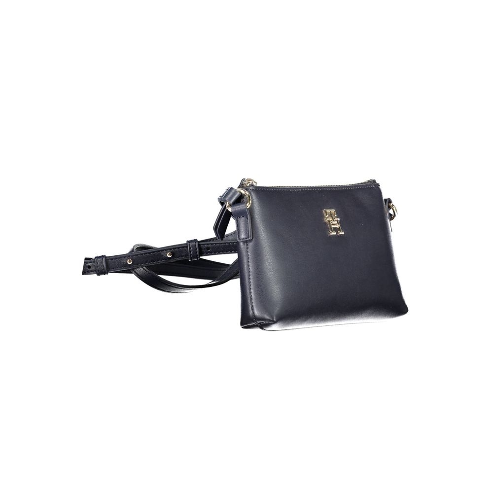 Tommy Hilfiger – Blaue Polyethylen-Handtasche