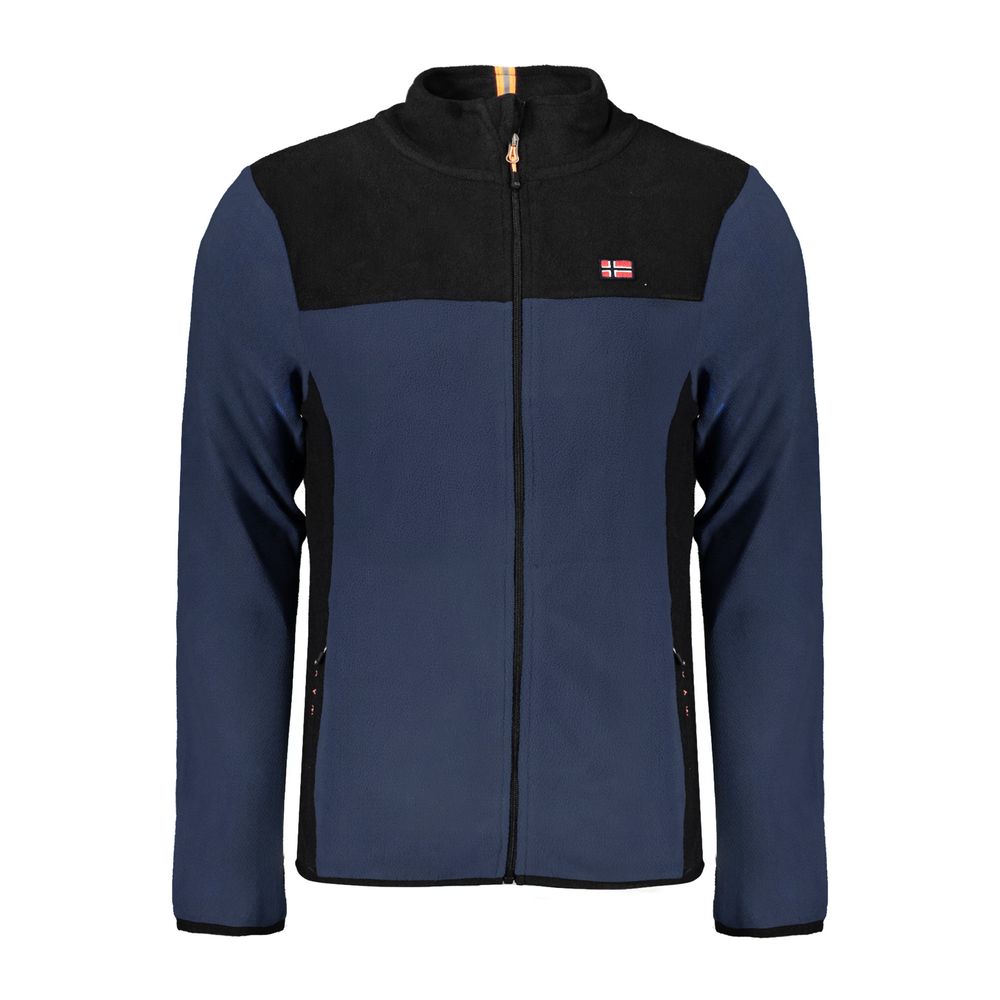 Norwegen 1963 Blauer Polyesterpullover