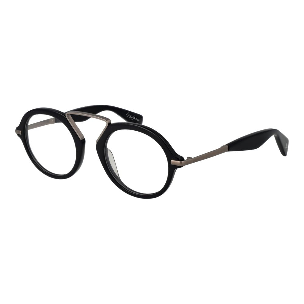 Yohji Yamamoto Schwarze Brillenfassungen für Herren