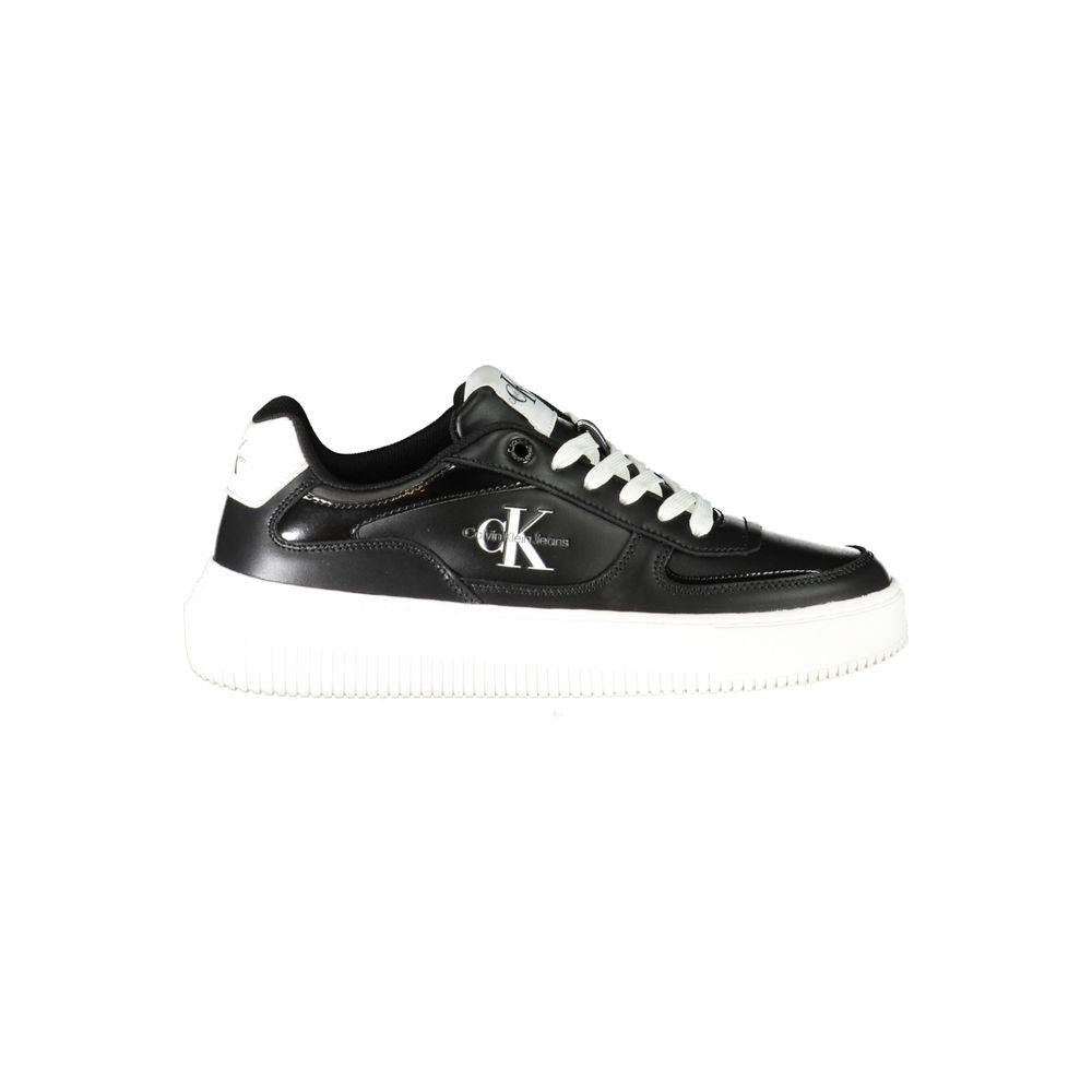 Calvin Klein – Schwarzer Polyester-Sneaker