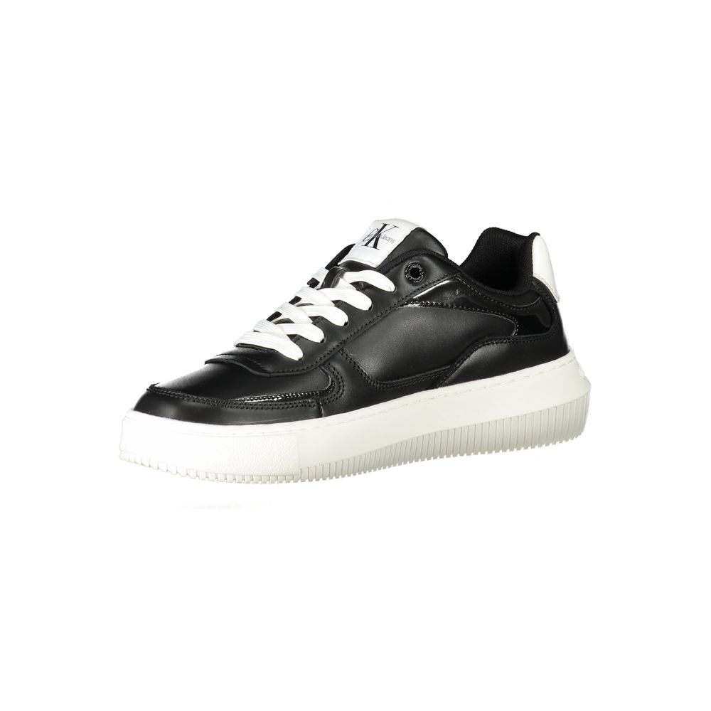 Calvin Klein – Schwarzer Polyester-Sneaker