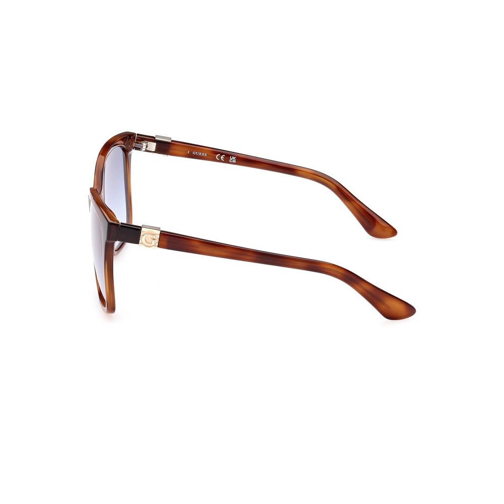 Guess Jeans – Braune Sonnenbrille mit Spritzguss