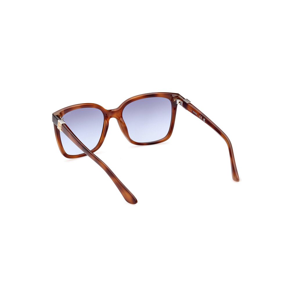 Guess Jeans – Braune Sonnenbrille mit Spritzguss