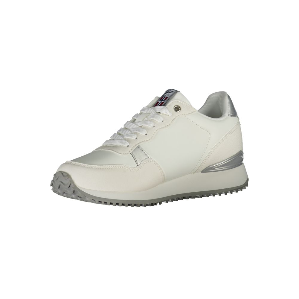 Napapijri Weißer Polyester-Sneaker
