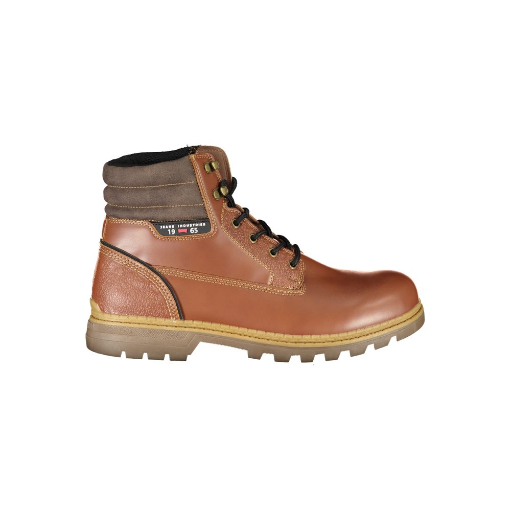 Carrera Brauner Polyesterstiefel