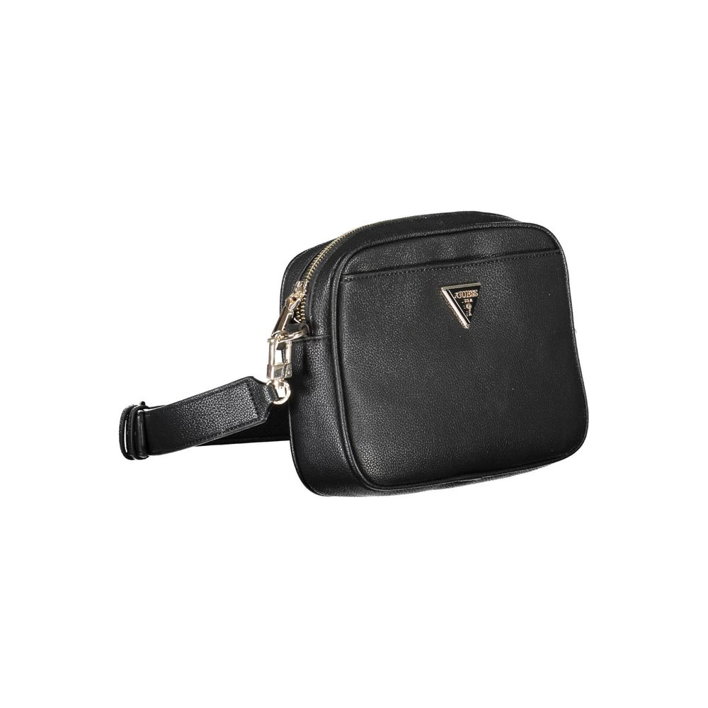 Guess Jeans – Schwarze Polyethylen-Handtasche