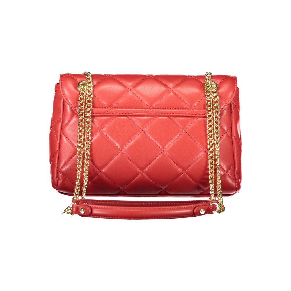 Mario Valentino Rote Polyethylen-Damenhandtasche