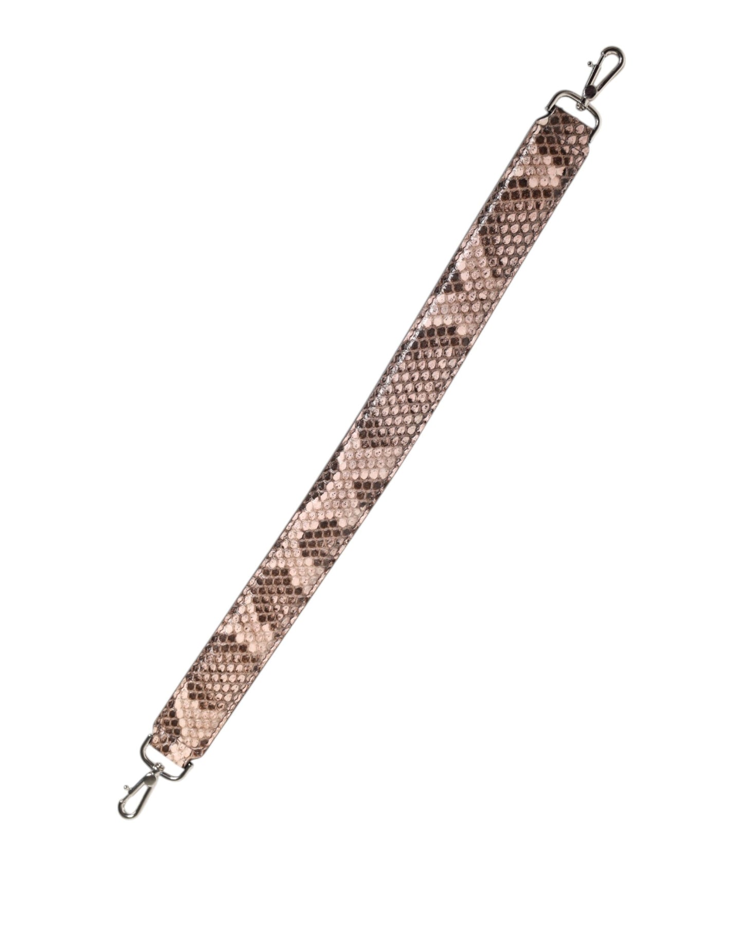Dolce & Gabbana Brauner Schultergurt für Handtaschenzubehör aus exotischem Leder