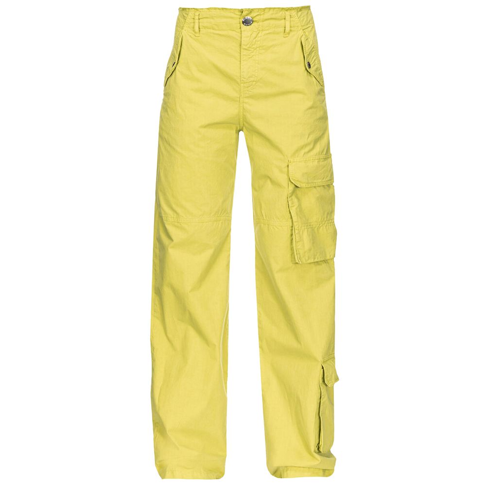 PINKO Grüne Jeans und Hose aus Baumwolle