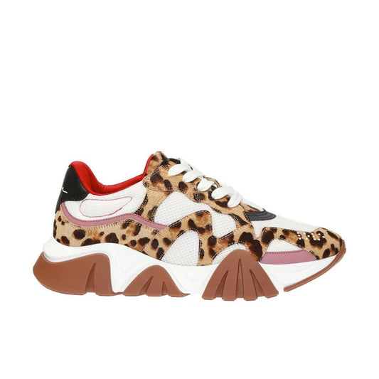 Versace Squalo Leoparden-Sneaker
