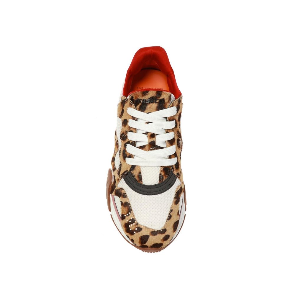 Versace Squalo Leoparden-Sneaker