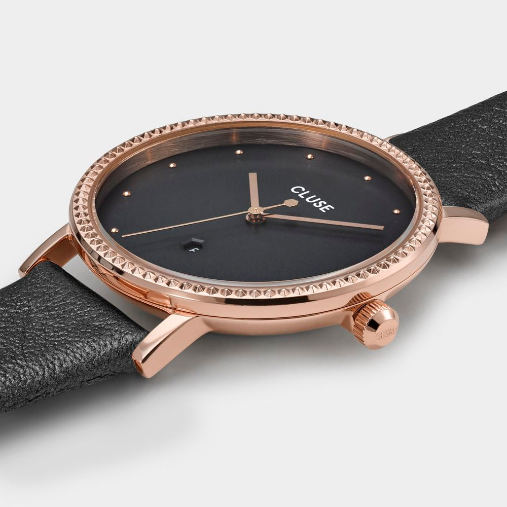 Cluse – Graue Lederuhr