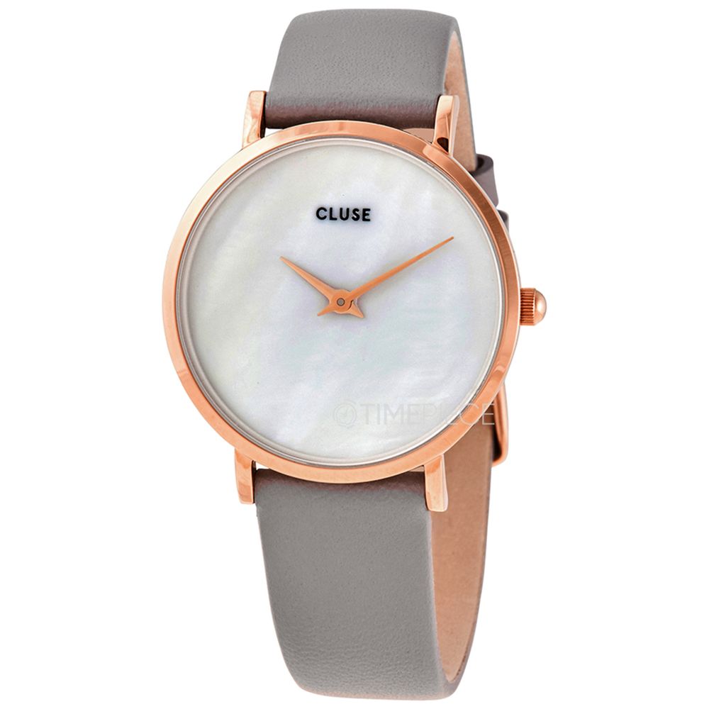 Cluse – Graue Lederuhr