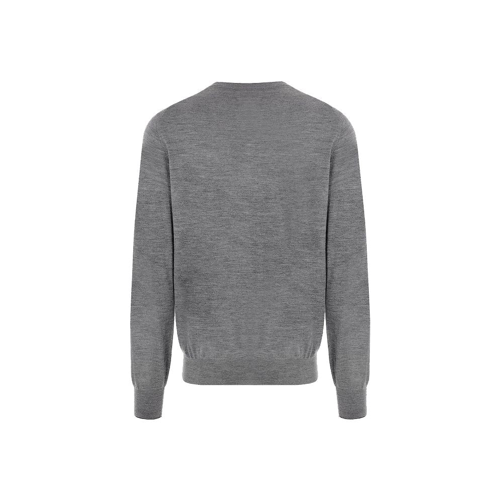 Brunello Cucinelli Grauer Kaschmirpullover für Herren