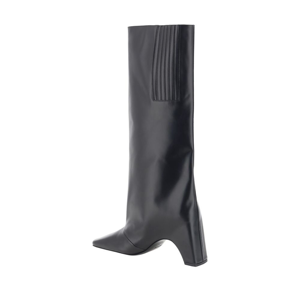 Coperni Black Calf Leather Bos Taurus Boots
