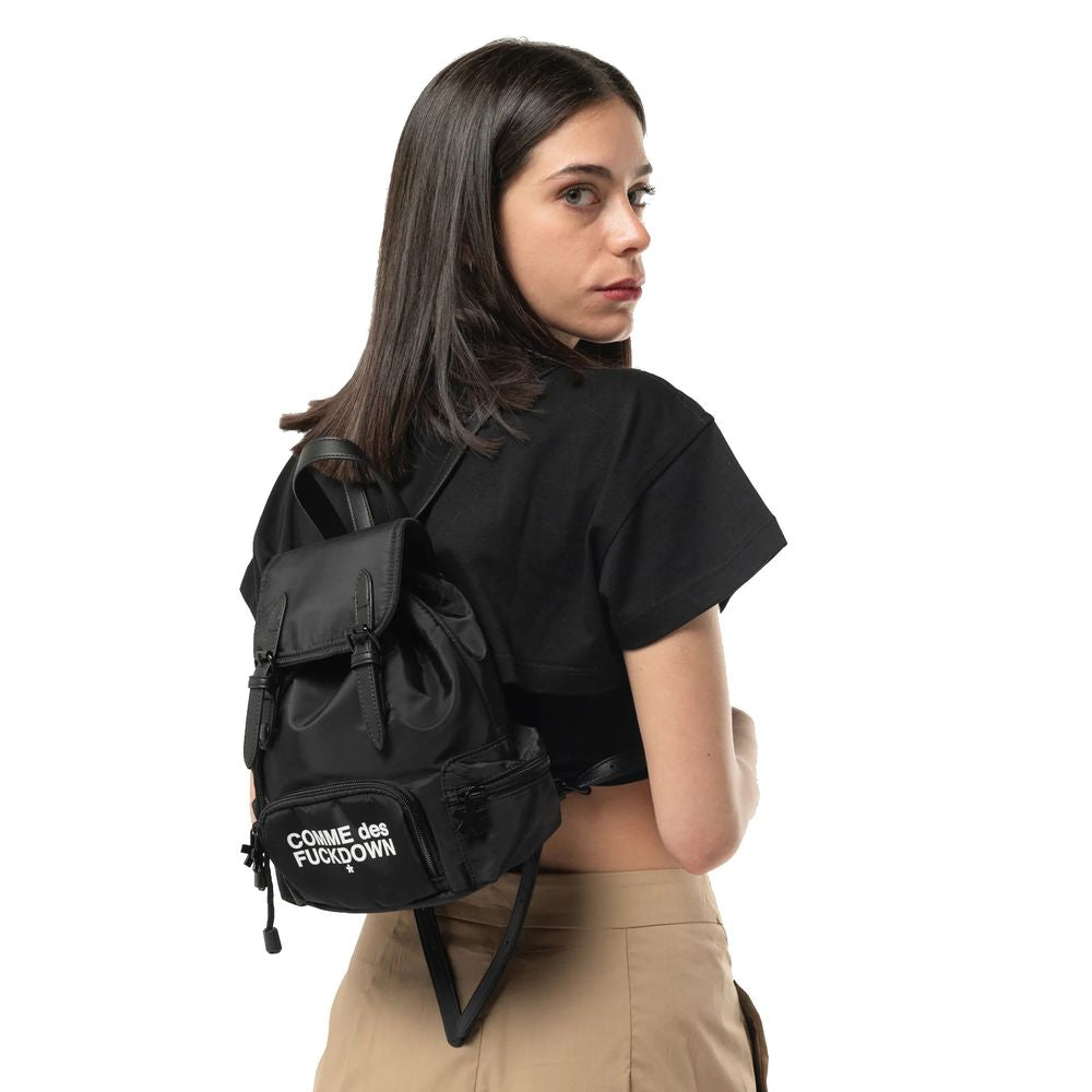 Comme Des – Fuckdown – Schwarzer Nylon-Rucksack