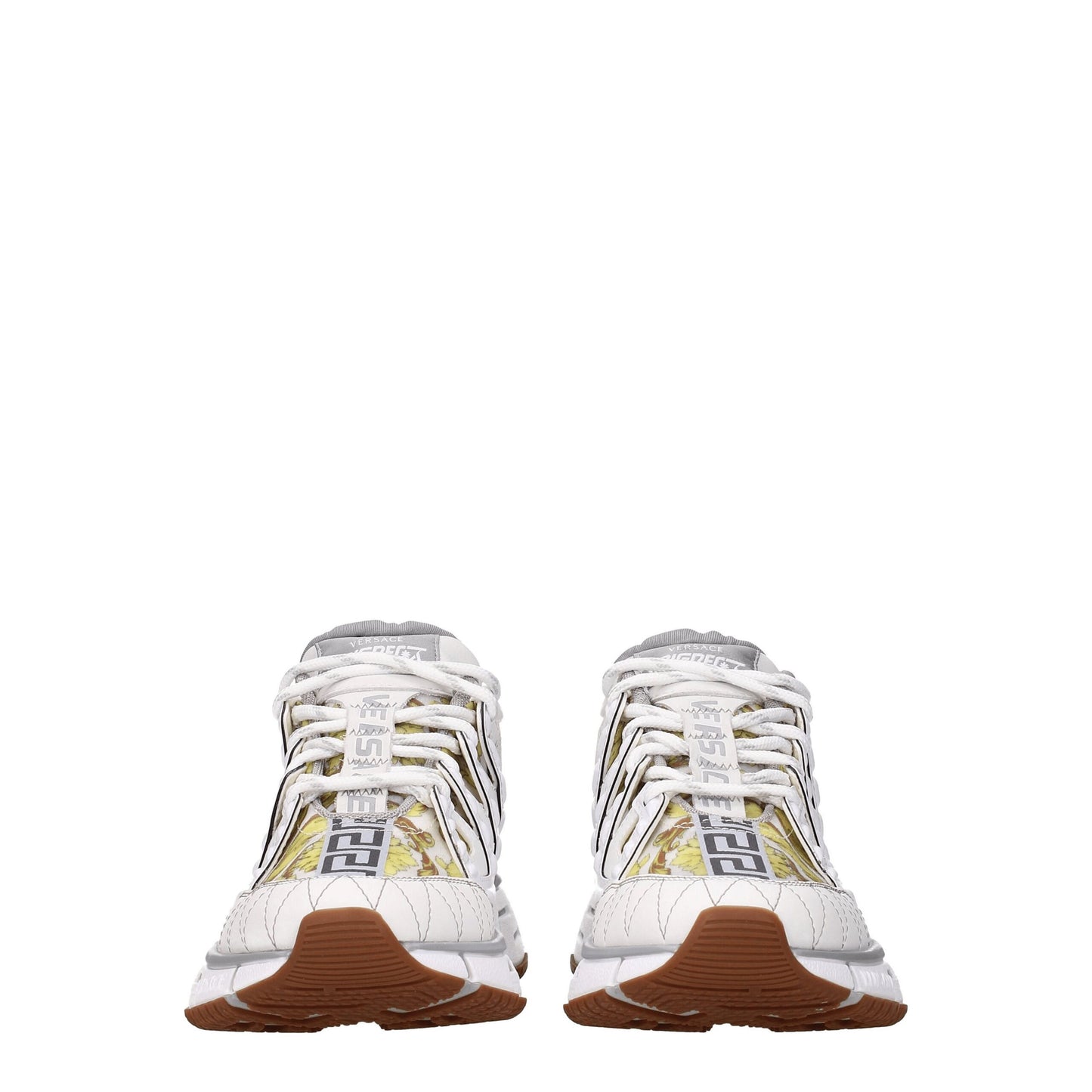 Versace – Weiße Sport-Sneaker aus Leder