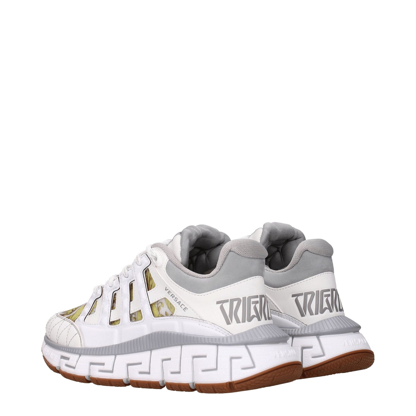Versace – Weiße Sport-Sneaker aus Leder