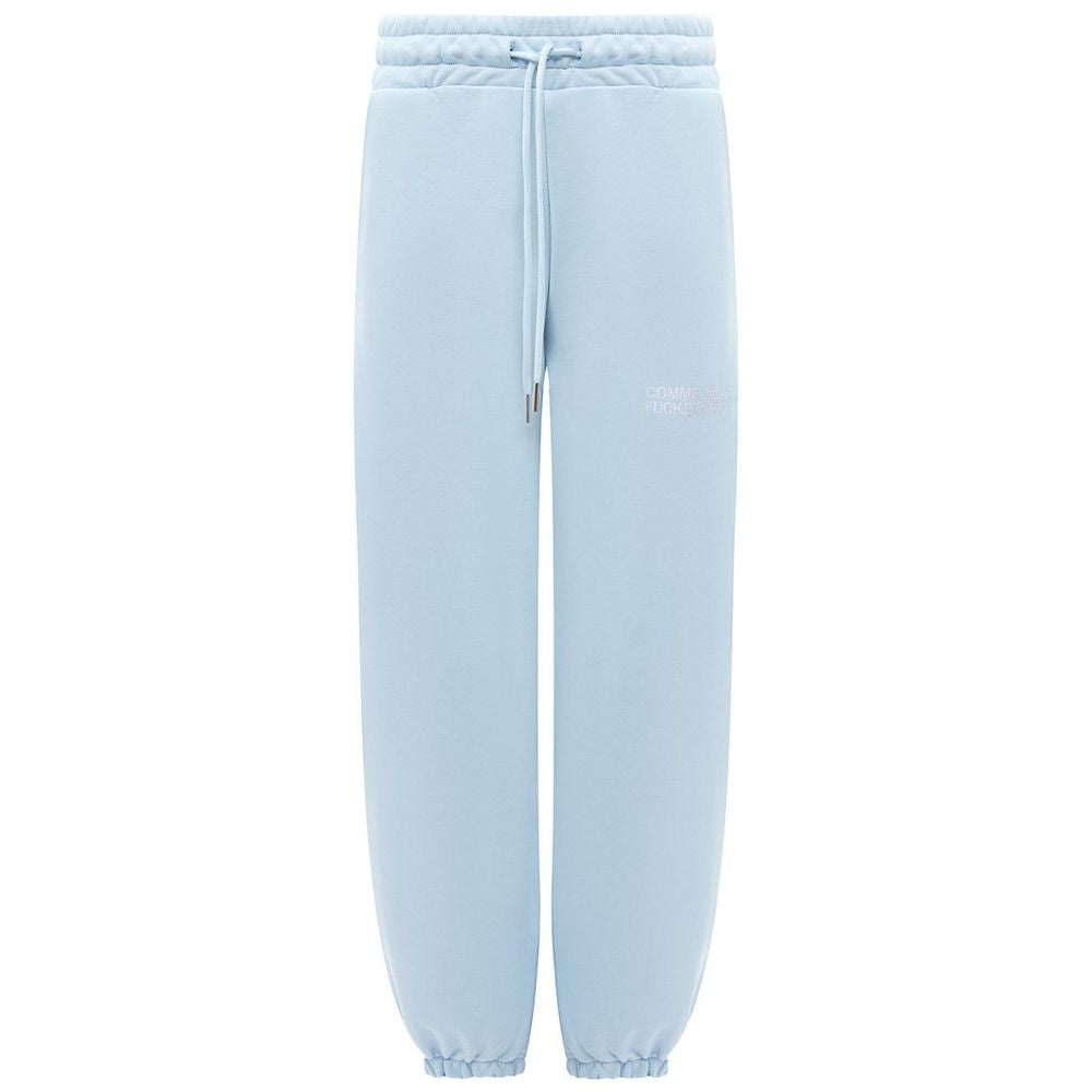 Comme Des Fuckdown Blaue Herren-Jogginghose aus Baumwolle